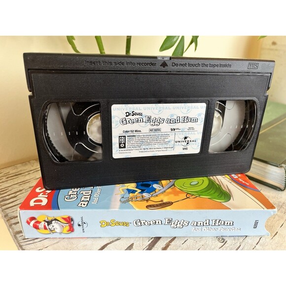 Vintage 2003 Dr. Seuss Green Eggs And Ham VHS Tape / Retro / Classic Learning - Picture 2 of 5